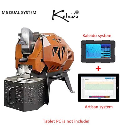 M6 Dual System 700g Coffee Roaster (Kaleido & Artisan) - Version 2 Sealed 15A
